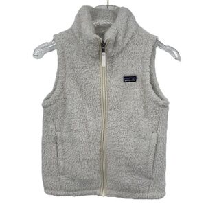 Patagonia | Fleece Girls' Los Gatos Vest | Birch White | Sz M (10)